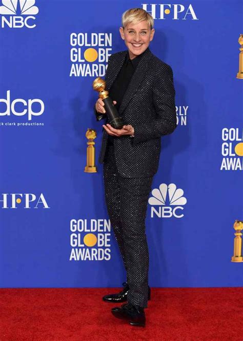 Golden Globes 2020 Ellen Degeneres Receives Carol Burnett Award