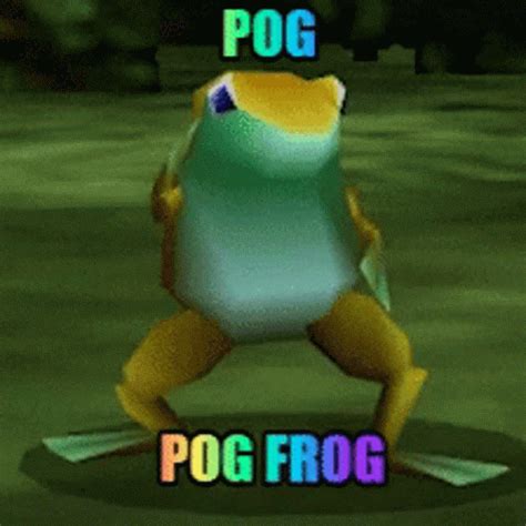 Pog Frog Frog Gif Pog Frog Frog Pog Descubre Y Comparte Gif