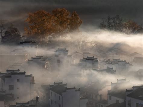 Foggy Morning In Wuyuan China Most Beautiful Village Smithsonian