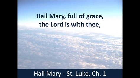 Hail Mary Full Of Grace Hymn Hail Mary Full Of Grace Download Sheet