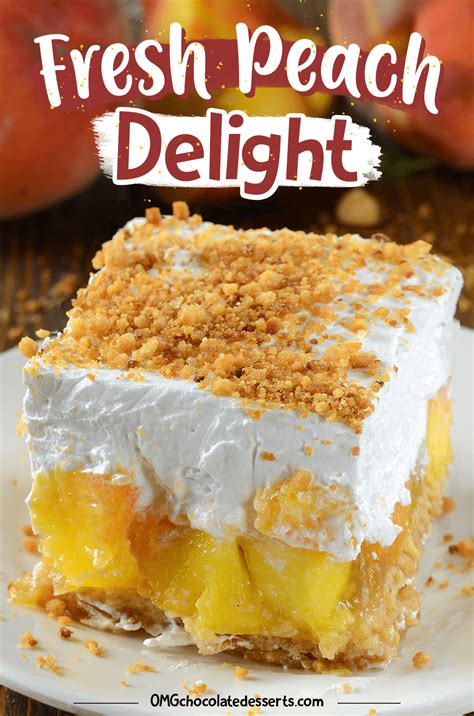 Fresh Peach Delight Easy Homemade Fresh Peach Tart Dessert Recipe