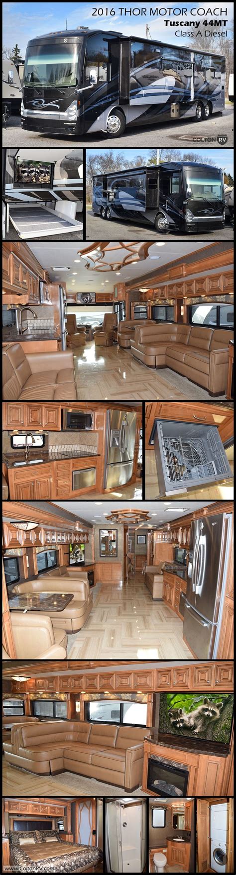 2016 Thor Motor Coach Tuscany 44mt Class A Diesel Pusher This Luxury