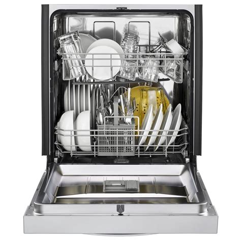 There's no real washing performance gain with a steel tub, that we've found, but we do prefer the way the stainless steel y fit our kitchen's. Whirlpool Quiet Dishwasher with Stainless Steel Tub ...