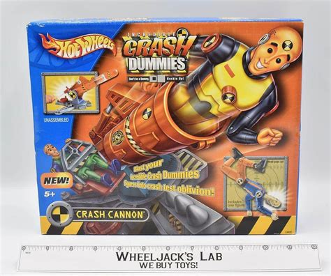 Crash Cannon The Incredible Crash Dummies 2004 Hot Wheels Mattel NEW