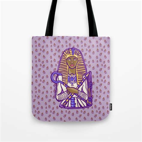 Pharaoh And Queen Hatshepsut Tote Bag By Cosmic Medium Society6