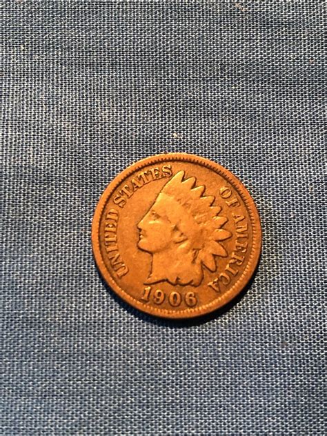 Indian Head Cent 1906 For Sale Buy Now Online Item 597490