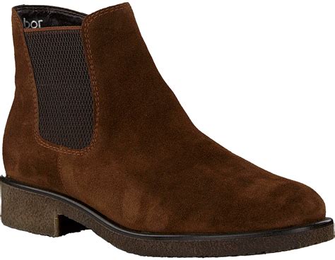 We have just added these manhattan boots to our collection. Cognac GABOR Chelsea boots 701 | Omoda