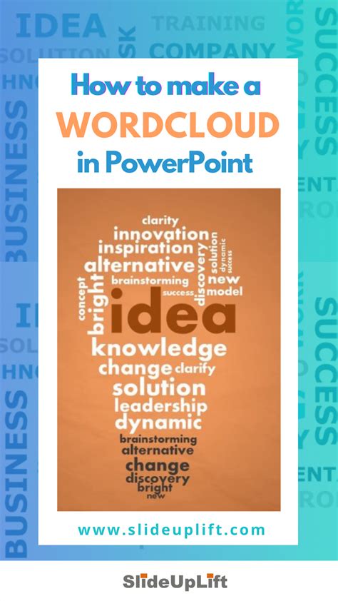 How To Make A Word Cloud In Powerpoint Plus Creative Word Cloud