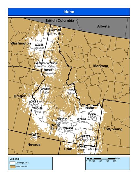 Idaho Noaa National Weather Service Streaming Audio Weather Radio For