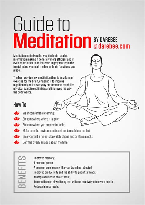 Printable Meditation Guide