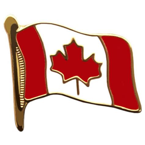 Canada Waving Flag Enamel Pin 58 Single Pins Lapel Pins Other