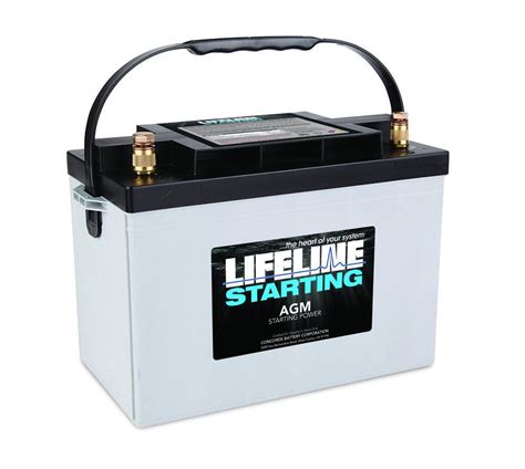 Lifeline Marine Starting Battery - 12V - 95AH - GPL-2700T