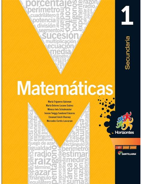 Quiero el libro de santillana de matematicas1. Matematicas 1