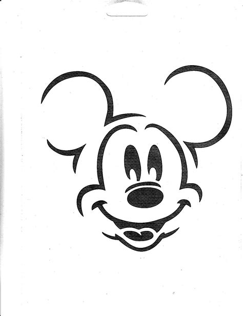 Mickey Mouse Pumpkin Stencil Printable Printable Word Searches