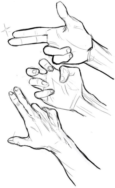 Three Hands Reaching Out Towards Each Other
