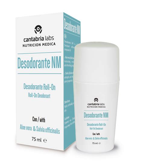 Desodorante Nm Sin Aluminio Roll On Previene El Exceso De Sudoración