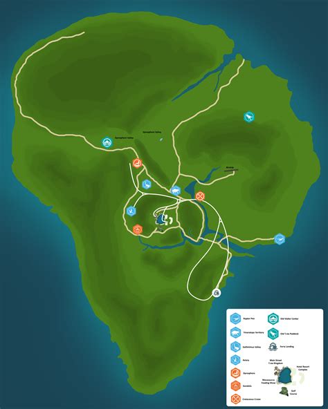 Map Of My Version Of Jurassic World Jurassicpark Porn Sex Picture