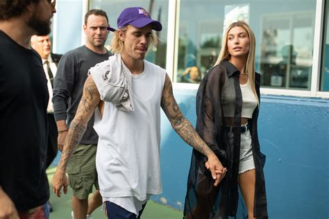 See Justin Biebers Romantic Tribute To His Wife Hailey On Their 1st