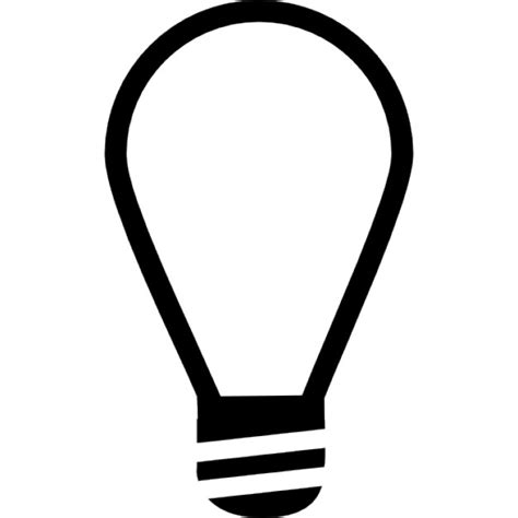 Light Bulb Outline Clipart Best