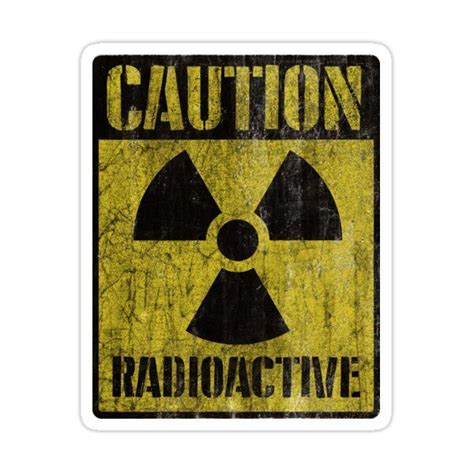 Distressed Signs Radioactive Lullabies Hydroflask Vinyl Decals