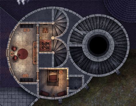 Castle Ravenloft 3rd Floor Roof Spires Of Ravenloft 100x70 160px