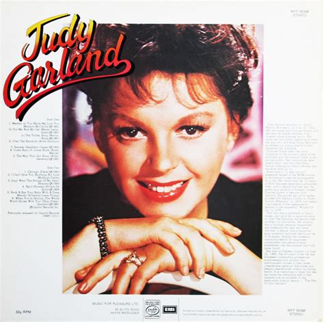 The Hits Of Judy Garland Compilation Vinyl Lp 1981 Etsy Uk