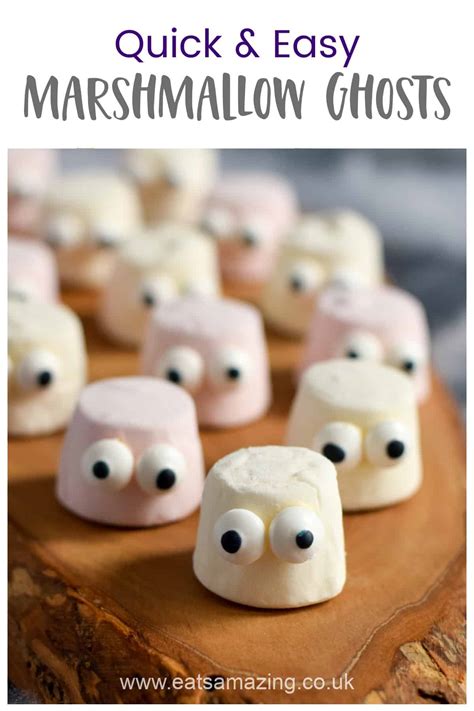 Easy Marshmallow Ghosts For Halloween Eats Amazing