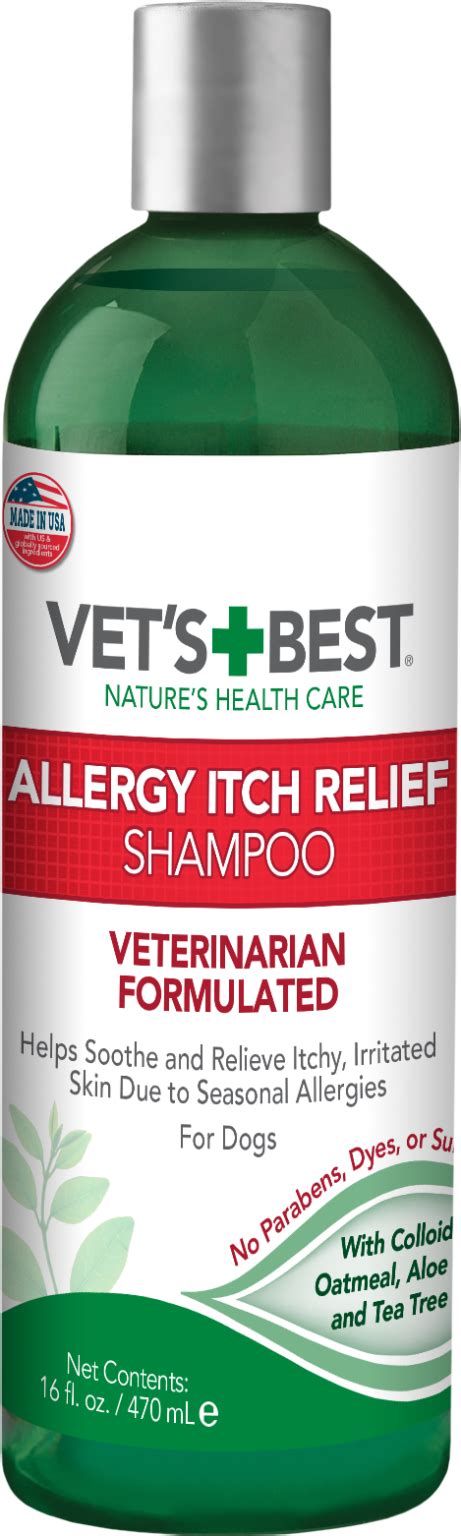 Vets Best Allergy Itch Relief Shampoo Mannapro