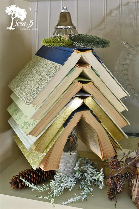 How To Make An Easy Book Tree Lora Bloomquist~create And Ponder