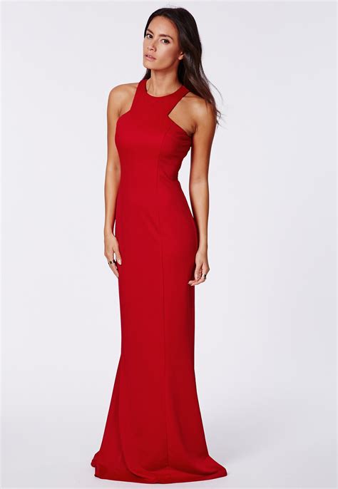 Red Maxi Dress DressedUpGirl
