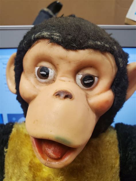 Vintage 15 Zippy Zim Mcm Stuffed Plush Monkey Banana Etsy In 2020
