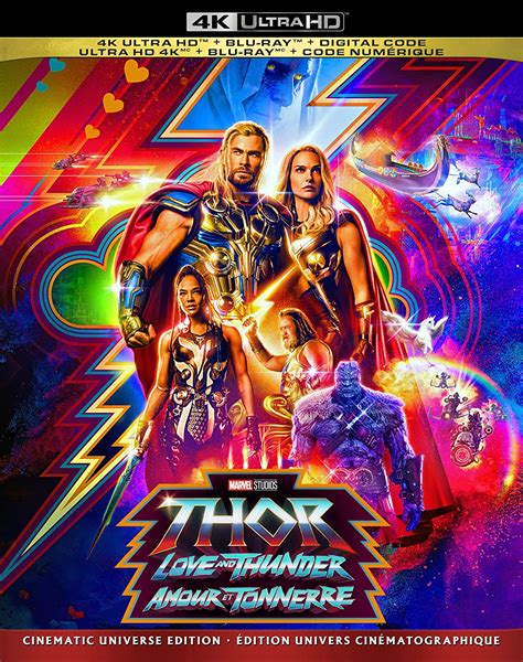 Thor Love And Thunder Feature Blu Ray Bilingual Amazonca