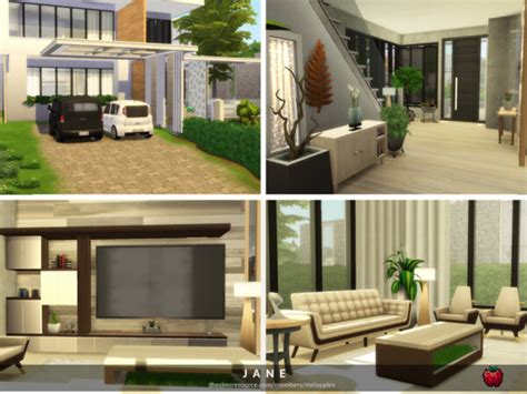 Jane House No Cc By Melapples From Tsr • Sims 4 Downloads