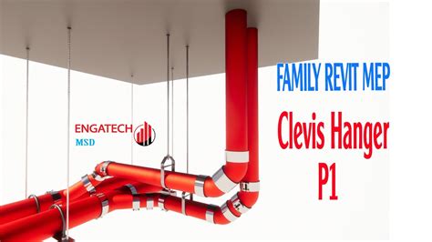 Family Revit Mep How To Create Clevis Hanger For Pipe P Youtube