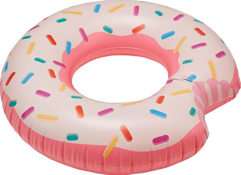 intex rainbow donut pool tube academy