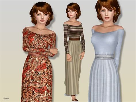 Pizazzs Skirted Dress Dress Dress Skirt Clothes For Women