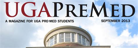 UGA PreMed September 2013 Issue | Pre med, Pre med student ...