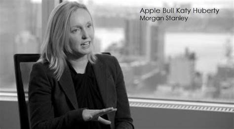 With her survey and her s curves, huberty sees services revenue growing 20%+ per year for the next five, well above the street's consensus. Long Standing Apple Bull Katy Huberty of Morgan Stanley ...