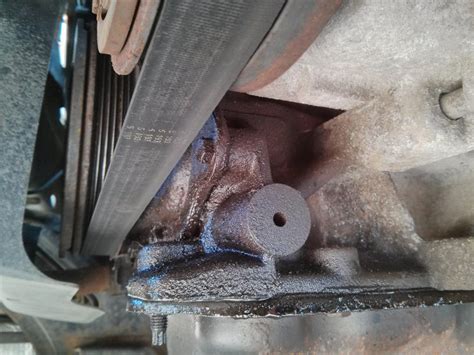 Ford Transit Forum View Topic Oil Leak 1 Just Above Sump Pics