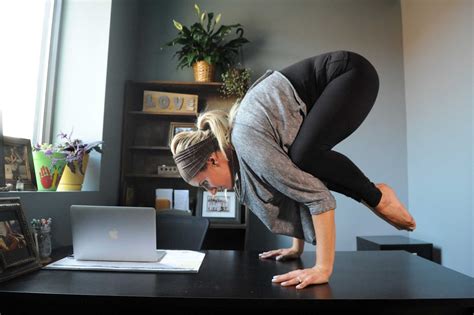 Maybe you would like to learn more about one of these? Desk stretch: Easy yoga moves for work - Times Union