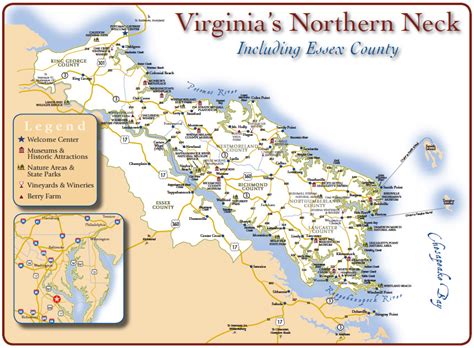 33 Northern Neck Va Map Maps Database Source