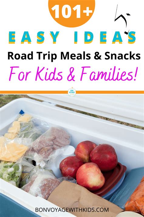 The Best Road Trip Food 101 Easy Meal And Snack Ideas Youll Love