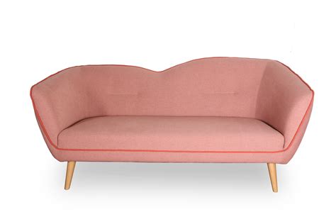Amazing gallery of interior design and decorating ideas of pink sofa in bedrooms, living rooms, girl's rooms by elite interior designers. BLUSH PINK FABRIC SOFA BRISBANE