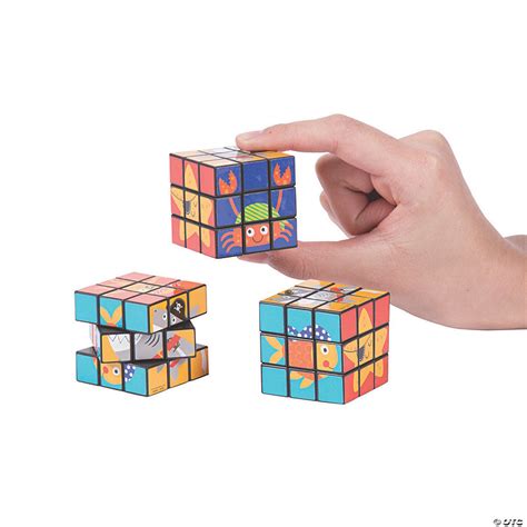 Pirate Animals Mini Puzzle Cubes Oriental Trading
