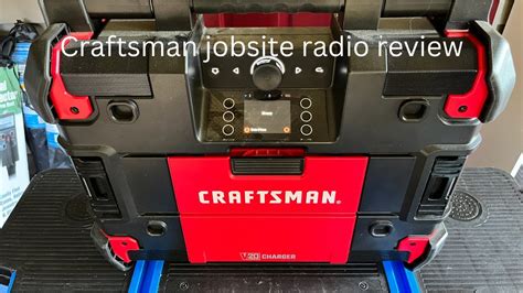 Craftsman Versastack Bluetooth Jobsite Radio And Charger Review Youtube