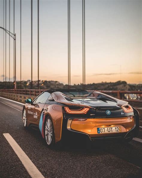 He Bmw I8 Roadster Hits The Streets Of Lisbon While Bmw Partners With
