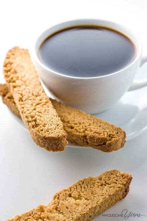 Whenever i go to a conference. Low Carb Almond Flour Biscotti (Paleo, Sugar-free) - This paleo, low carb biscotti recipe is ...
