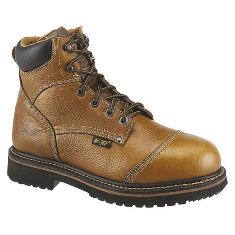 Mens 6 Ad Tec® Comfort Work Boots Brown 303850 Work Boots At