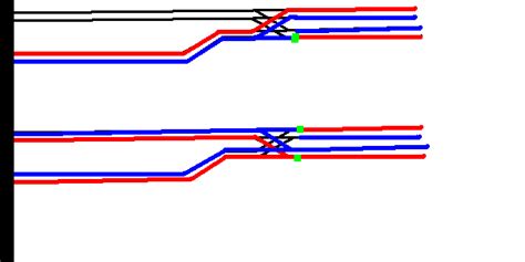 I do not do any thing special or make any modifications to run. Wiring a Kato Unitrack Double Crossover - DCC, Electrical & Automation - JNS Forum