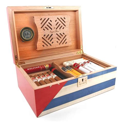 Personalized Cigar Humidor Humidor Cigar Box Cigar Gift Set Cigar